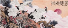 黄晓明 写意花鸟