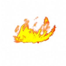 漫画手绘火焰自然元素