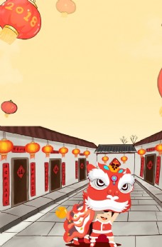 春节喜庆背景