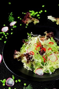 健康蔬菜健康营养的蔬菜沙拉