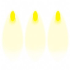 黄色射灯灯光元素