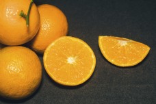 香甜新鲜的橙子水果摄影