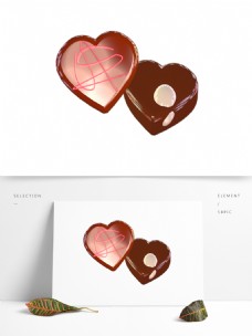 三维物品浪漫情人节礼物食品巧克力三维立体