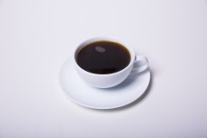 咖啡杯热饮纯黑咖啡饮品