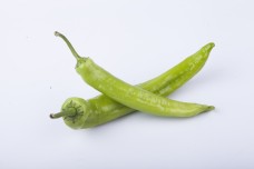 蔬菜瓜果常见瓜果蔬菜之绿色青椒