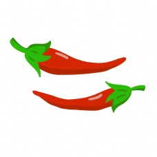 辣椒自然种植蔬菜辣味红色调味品