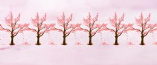 唯美浪漫中国风粉色樱花