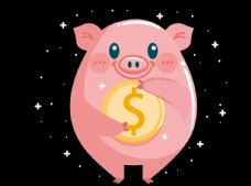 小猪存钱罐发财小猪