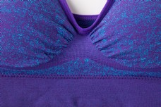 性感女士蓝紫色文胸摄影图实物图2