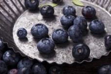 新鲜浆果蓝莓实物图摄影图2