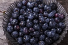 实物图新鲜蓝莓摄影图1