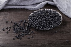 杂粮黑豆实物图摄影图1