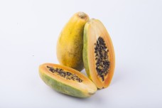 新鲜水果木瓜实物图摄影图1