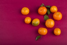 新鲜水果桔子实物图摄影图