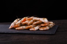 新鲜虾实物图摄影图2