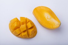 热带水果芒果实物图摄影图