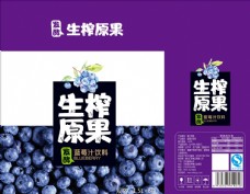 生榨原果-蓝莓
