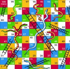 儿童游戏儿童数字游戏AI桌面蛇梯棋
