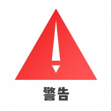 交通标识标识红色扁平交通三角形警告免抠PNG