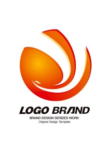 大气红黄凤凰公司标志传媒企业LOGO设计