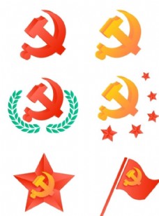 logo党徽