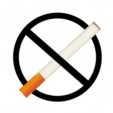 禁止吸烟图标素材元素