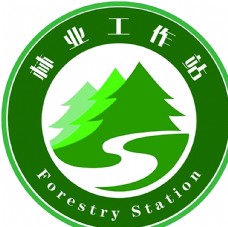 工业林业工作站标识