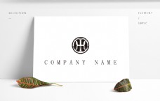 金属质感单色奢侈品企业logo设计