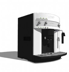 草图大师模型咖啡机