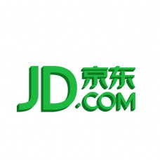 绿色JD京东购物AppLOGO图标