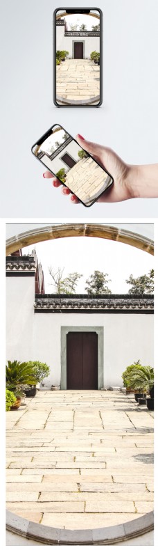 中国风古建筑手机壁纸