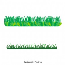 绿色叶子简单的天然植物元素设计