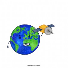 地球和卫星