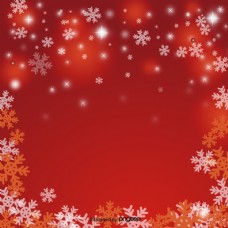 红色圣诞背景照明效果