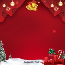 红色的圣诞时装设计的背景