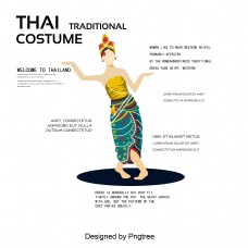 舞者服饰展示泰国泰国