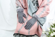 女士棉手套韩版糖果色摄影图17