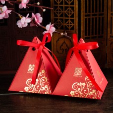 喜庆婚庆婚礼喜糖盒三角糖盒3