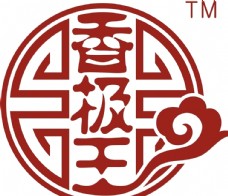 香极王Logo字体设计
