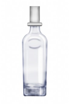 装饰用品白色立体瓶子插图