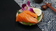 餐厅日式寿司系列之三文鱼1
