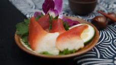 餐厅日式寿司系列之北极贝高清图片
