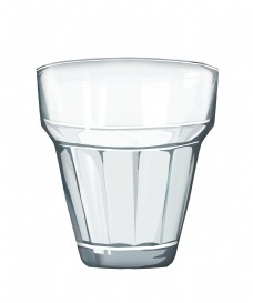 不规则玻璃杯子插图