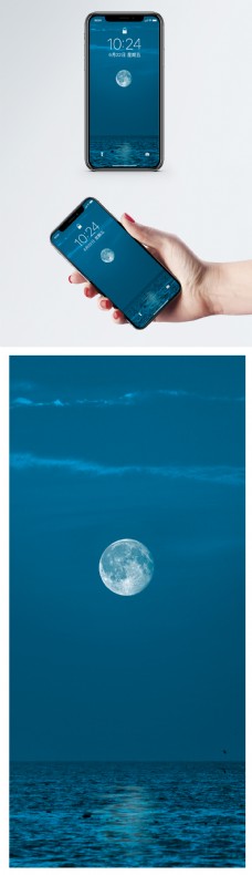 月圆之夜手机壁纸