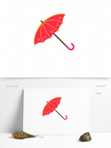 雨伞遮阳伞红色吉祥方便