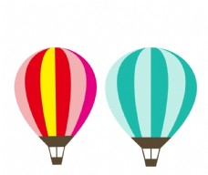 浮球热气球素材