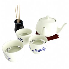 茶杯中国风立体茶具杯子茶壶
