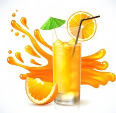 挂画橙汁