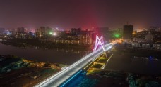 邵阳市雪峰桥夜景