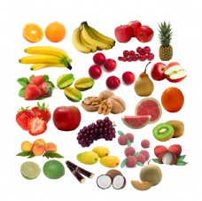 水果超市活动水果素材